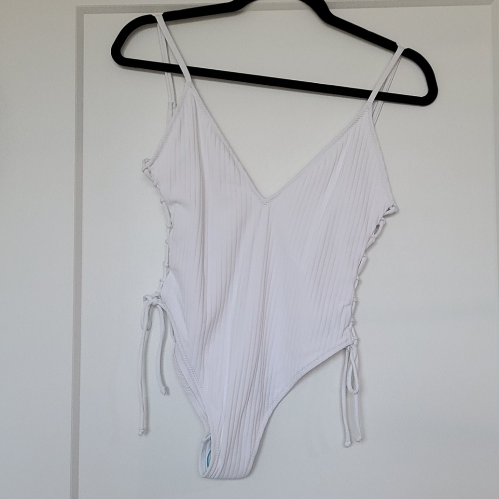 Zara hi-cut one piece